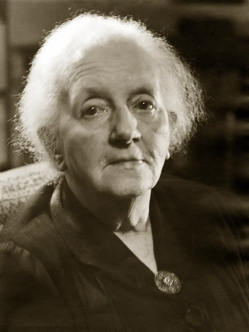 Agnes Geering, historisches Foto